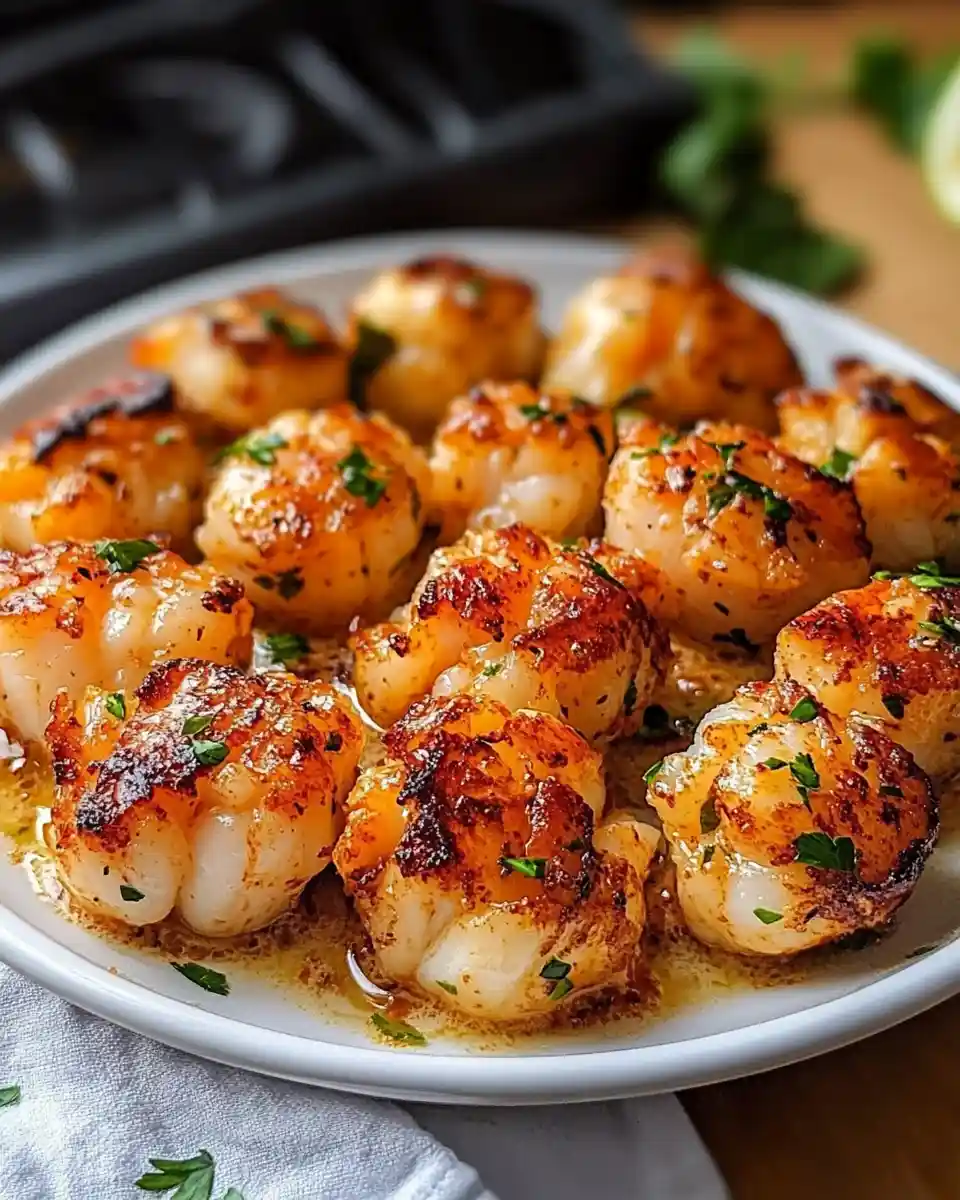 Lobster Bites in Aromatic Garlic Butter Sauce